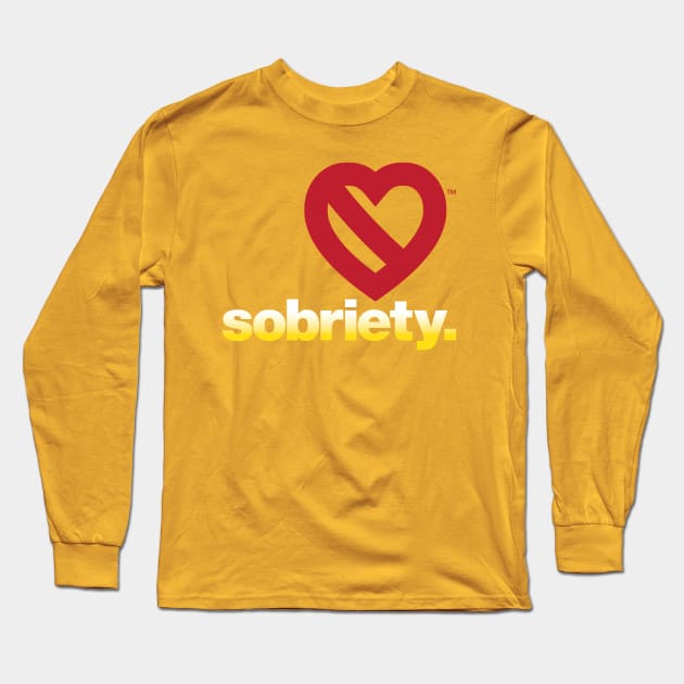 DontHeart sobriety Long Sleeve T-Shirt by jpg